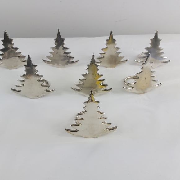 Christmas tree Abbott collection napkin rings - Picture 10 of 16